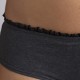 SHORTY/CULOTTE LISON GRIS VOLANT NOIR
