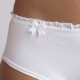 SHORTY MARGUERITE BLANC VOLANT BLANC