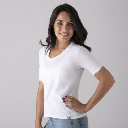 Tee shirt Blanc manche courte
